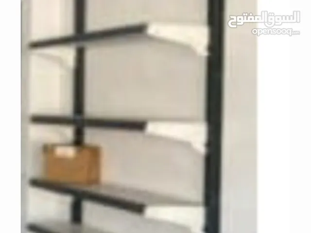 مجموعة ارفف معدنية متوافقة مع عرض المواد الغذائية والدواء