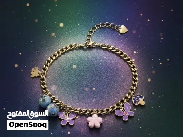 إكسسوارات نسائية ترند بلون الذهب