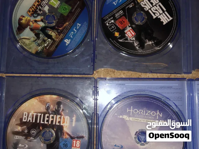 اشرطه بلاستيشن فور 4