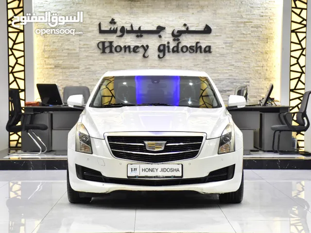 Cadillac ATS ( 2015 Model ) in White Color GCC Specs This has done a kilometer of 154,000 Km