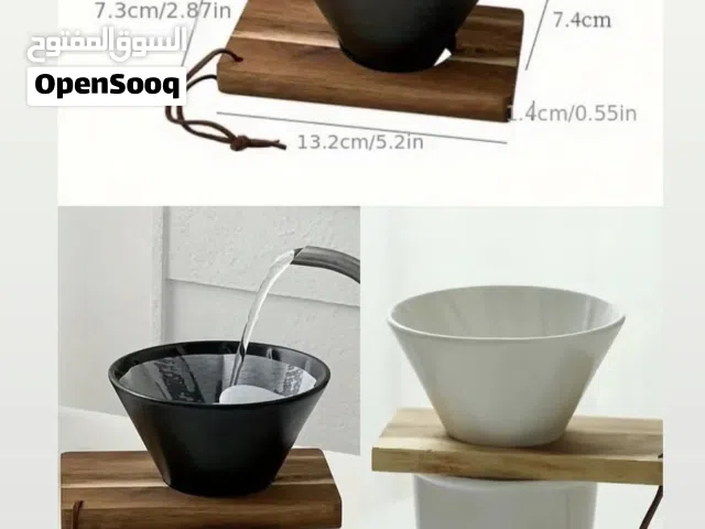قمع V60 بالأوان مختلفة