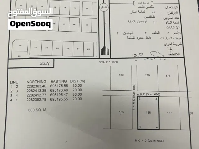 ارض سكنيه في جزيره مصيره