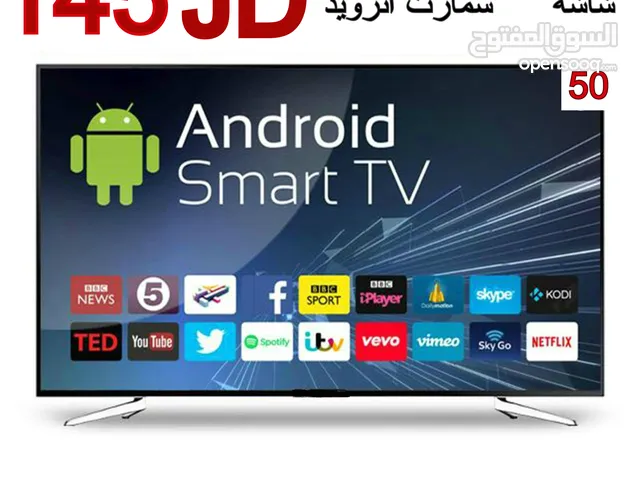 شاشة ناشونال 50 انش سمارت انرويد