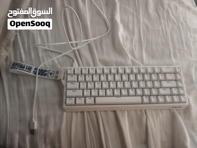 كيبورد ATOM HE68 من شركة FANTECH المعروفه بي جودتها العاليه