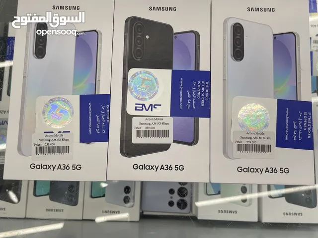 Samsung A36 5g new bms جديد كفالة الوكيل الرسمي بالاردن
