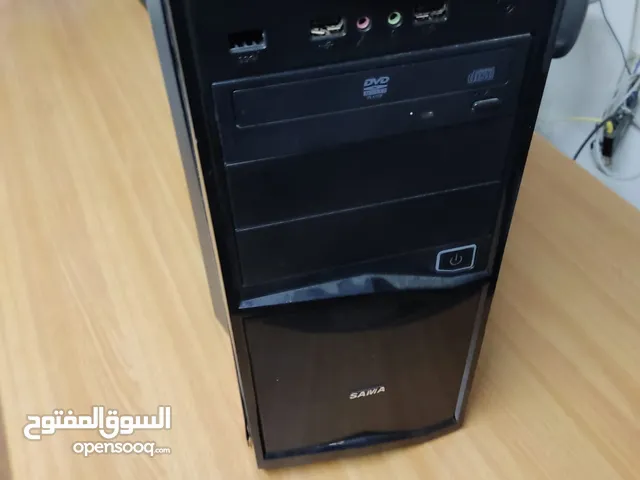 جهاز كمبيوتر مكتبي و العاب خفيفة اقرء الوصف مشان توخد فكرة