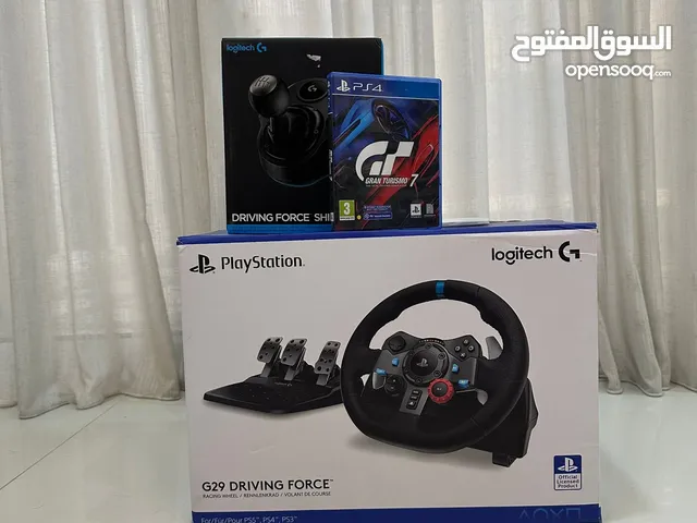 Logitech G29 Driving Force Driving Force shifter Gran turismoil 7 CD with the base