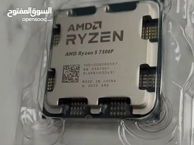 متوفر جديد اخر 5 قطع Ryzen 5 7500F Tray