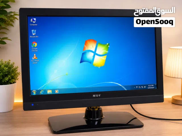 شاشة MOV LCD 19 بوصة تقريبًا بحالة جيد ولا تشكو من شيء