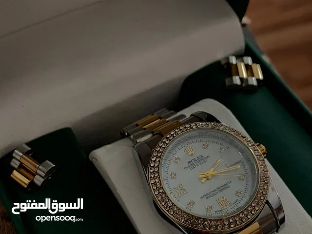 ساعة رولكس كوبي2 نسائية ممتازة و ناعمة بسعر33د