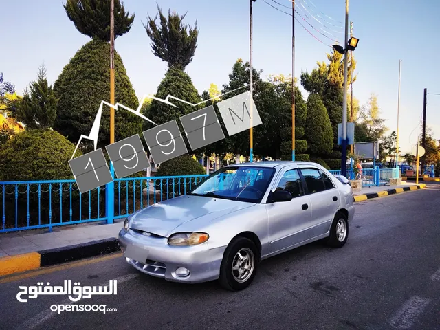 هونداي اكسنت 1997 اتوماتيك بحاله ممتازه