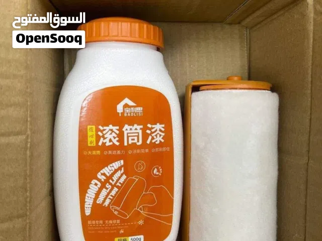 رول الدهان المنزلي 2 في 1 المنتج السحري لتغطية  عيوب الجدران بدون إجراءات خلط معقدة جاهز للاستخدام.