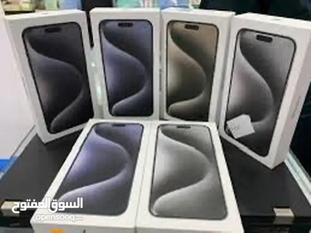 iPhone 15 pro max (256GB/512GB) جديد كفالة شرق اوسط بسعر مميز