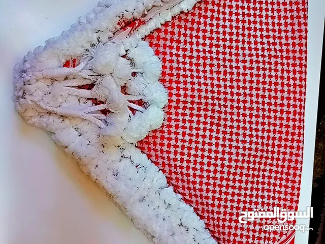 شماغ مهدب شغل يدوي