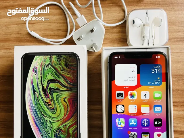 ايفون XS MAX 256 جيجا مستعمل بحاله ممتازه جدا.