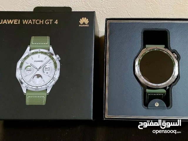 Huawei watch gt 4 46mm green color
