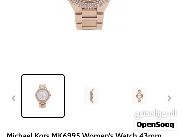 Micheal kors mk6955    Women’s watch  مايكل كورس rose gold  orginal
