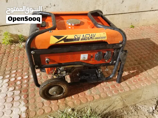 مولد كهرباء ماركة (شينراي) بالبترول قدرة 3 كيلو وات شبه جديد