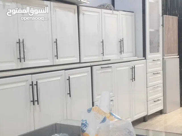 مطابخ جديده تفصيل وجاهز صاج المنيوم الماني 4 ميلي تفصيل عمق 60 قطاع خاص