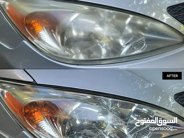 Headlights Restoration Restore Car Headlight And Polishing