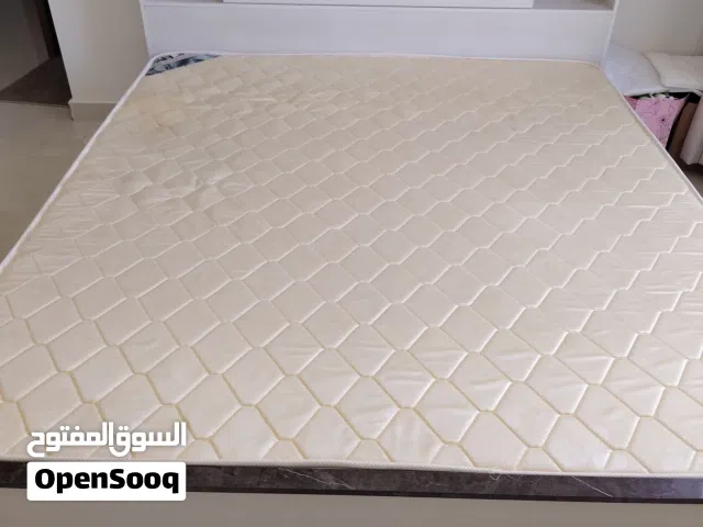King size bed, mattress, stylish wardrobe with mirror, extra long mirror