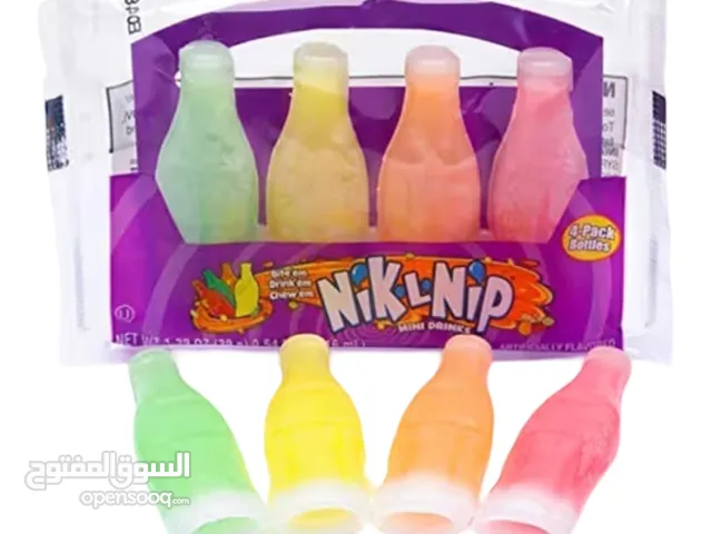 Nik-L-Nip Wax Bottles Candy, 4x39g - Pack of 6, Nik l lip