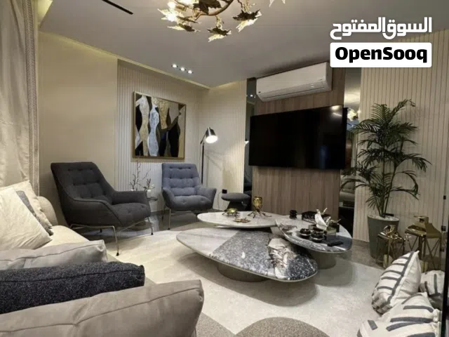 فيلا مفروشه للإيجار اليومي في الشيخ زايد كمبوند بفرلي هيلز موقع مميز