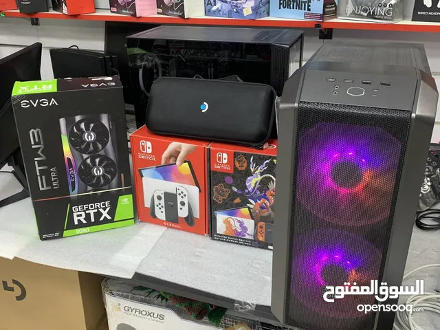 نينتندو سويتش pc وكرت rtx3090و ستيم ديك