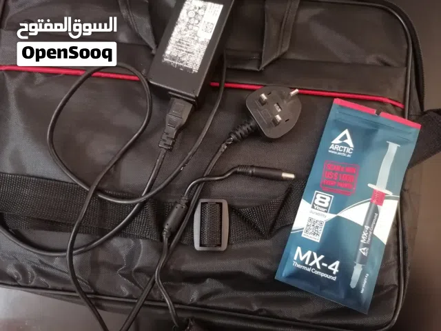 شاحن ديل 90w + شنتة لابتوب +معجون حراري للمعالج mx-4