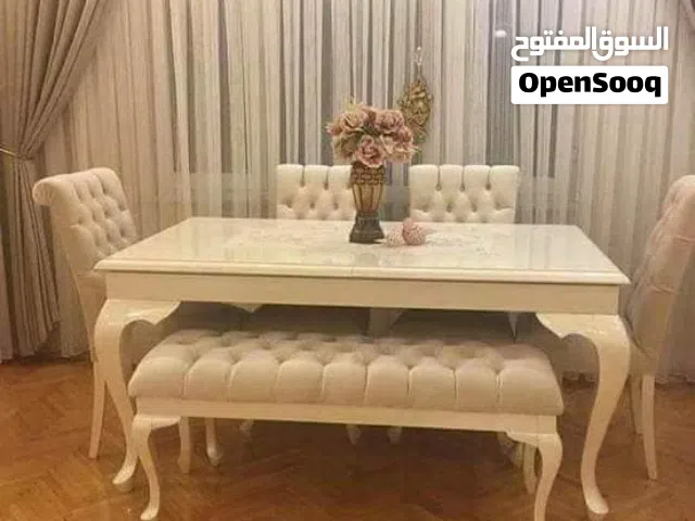 طاولات سفره خشب زان متوفر،كل الالوان من المصنع مباشره ومتوفر تفصيل حسب الطلب