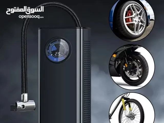 منفاخ تايرات شحن وايرلس يرهم تايرات سيرات دراجات باسكلات