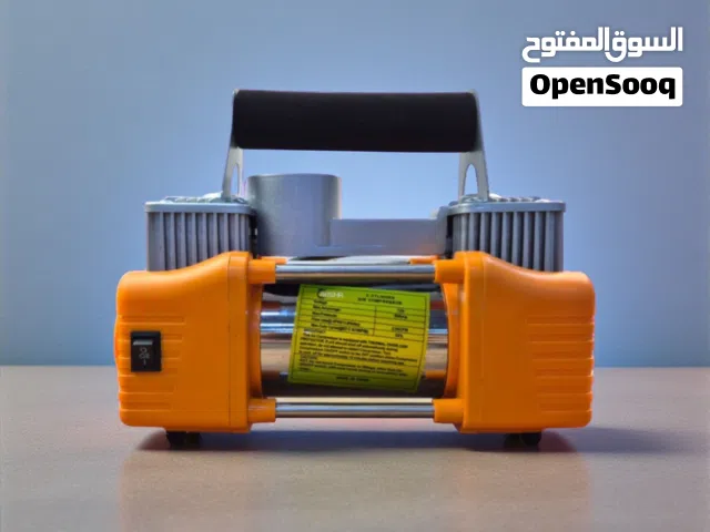 منفاخ اطارات (بمب) مع عدة رهيب