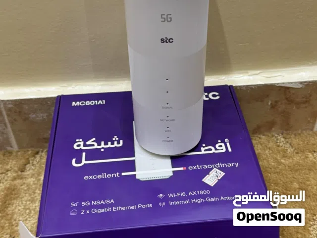 راوتر ZTE MC801A1 5G نسخة STC المطورة (مفتوح رسمي) - شبه جديد