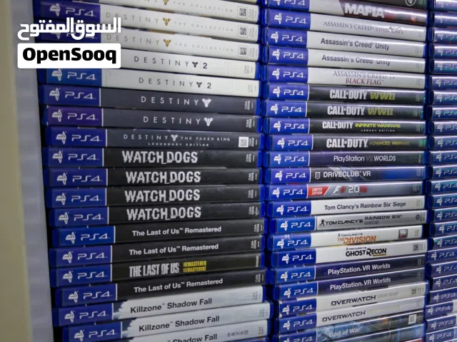 ألعاب للبيع (PS4) / Games for Sale PlayStation 4 a lot of games for sale