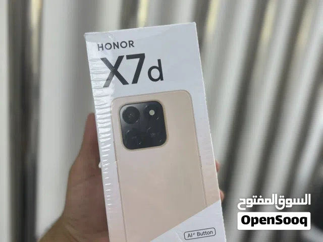 Honor X7D 8RAM / 256GB جديد بالكرتونة  كفالة الوكيل الرسمي وشركتنا 3 سنوات