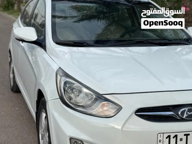 اكسنت 2015 ابيض رقم بغداد الجديد محرك 1600 المرغوب ماشيه 118000