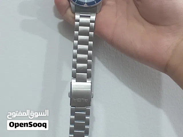 النوعيه Alba كرونوغراف مقاومه للمياه ساعه اصليه
