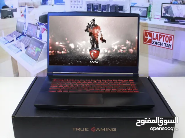 لابتوب gaming msi مواصفات عاليه جيل 11 استخذام خفيف جدا معه الكرتونته