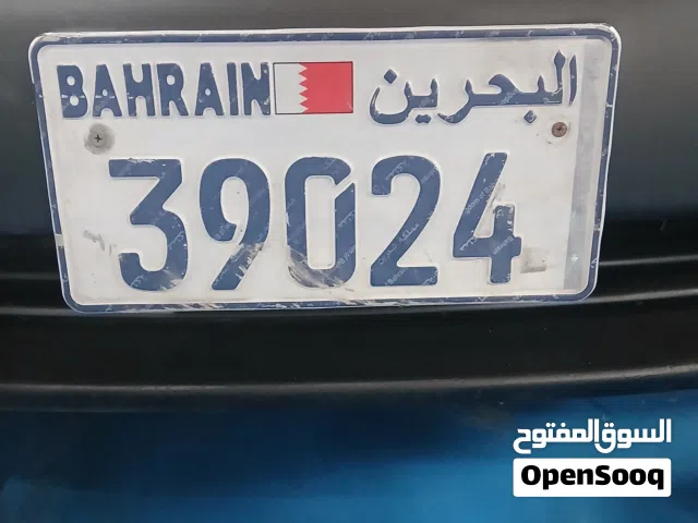 Toyota echo plate number 39024