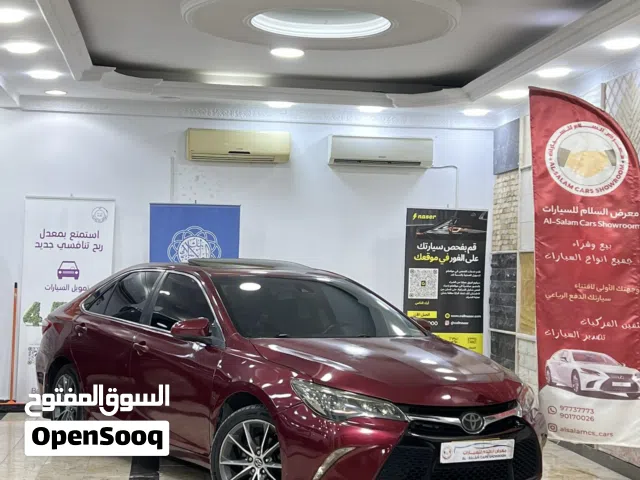 تويوتا صالون كامري XSE 2016 رادار خروج عن المسار نقطة العمياء وارد نظيف جداً