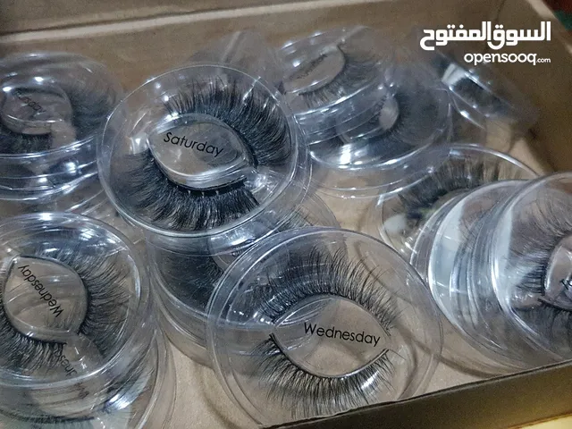 eyelashes different design=reduced price package 30dhs رموش