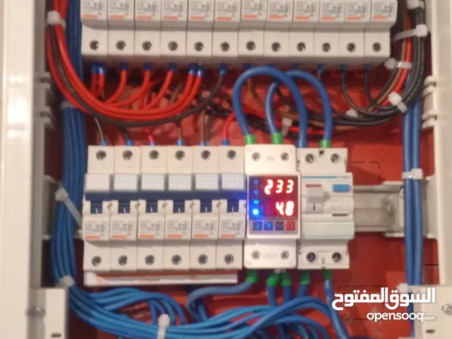 كهربائي منازل مصري سكان جنزور اعمال الكهرباء المنزليه الصناعية وتركيب وصيانة انظمة المراقبه وسمرت هو