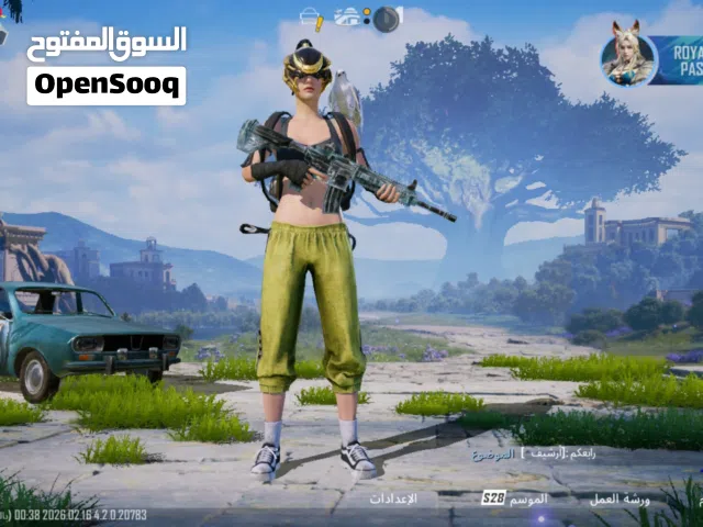 حساب ببجي للبيع
