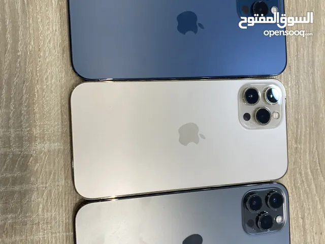 iPhone 12 pro max 256gb مستعمل في حالة ممتازة متوفر لون اسود ، ذهبي ، ازرق