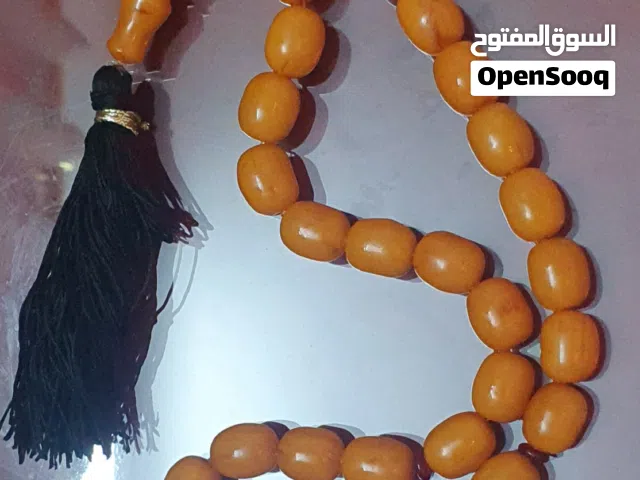 سبحة كهرمان طبيعي