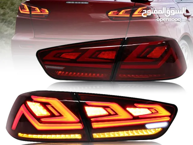 ستوبات خلفي ميتسوبيشي لانسر ex-evo من سنة 2007 الى 2015 جداد تحكم بالاضائة عن طريق اندرويد او ايفون