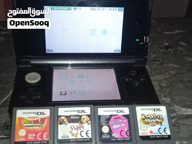 Nintendo 3DS أصلي جاي من إسبانيا + 4 ألعاب