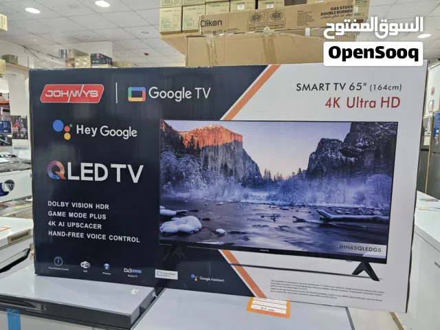 Tv available.. Johnny's QLED google 65" , Johnny's QLED google 55", Johnny's Dled Android 43" smart