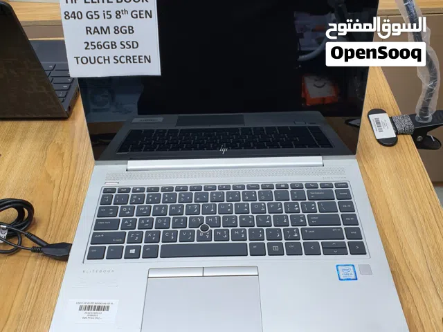 HP EliteBook 840 G5 i5 8th Gen 8GB 256GB SSD Touch  Description (English)  HP EliteBook 840 G5 used