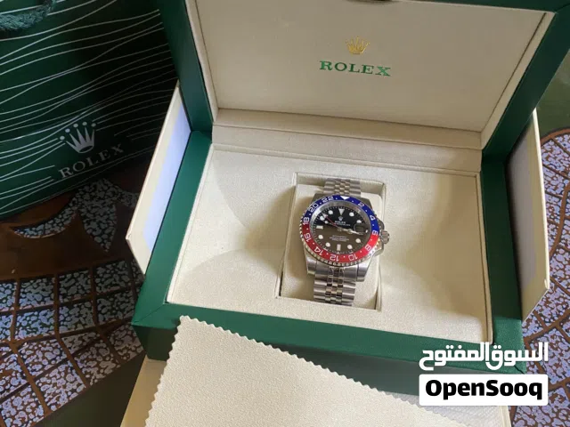 للبيع ساعة رولكس اوتوماتيك تقليد درجه اولى اللون بيبسي